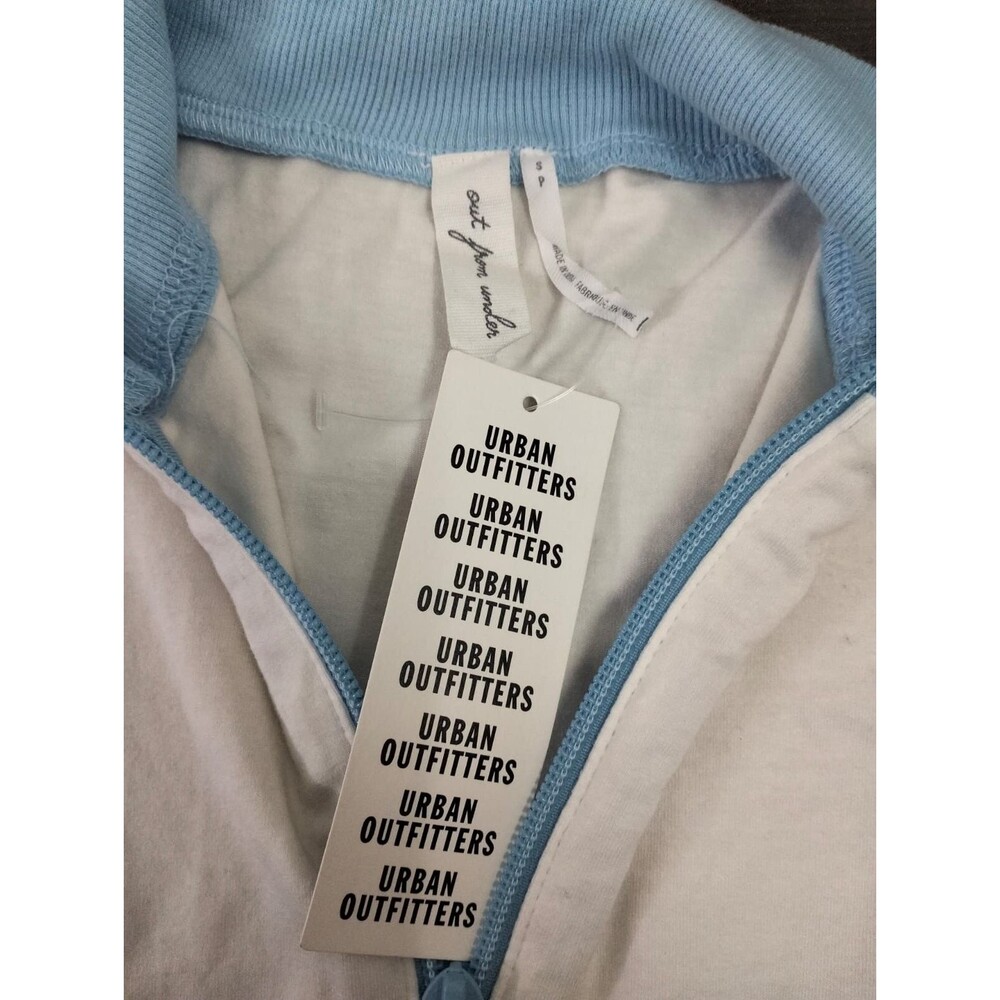 ❤️Out From Under Urban Outfitters Samira Bodysuit Top High Neck Zip-Up S 285380 - Picture 9 of 9